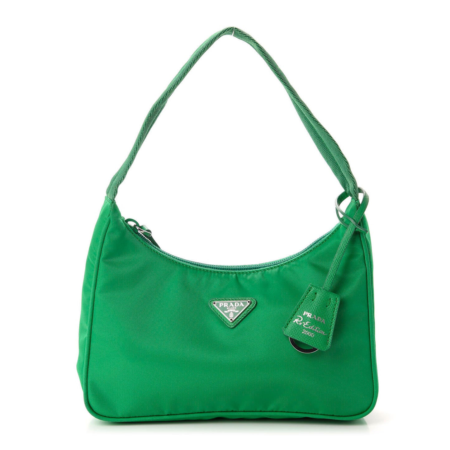 Tessuto Nylon Mini Re-Edition 2000 Bag Menta