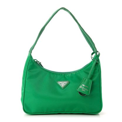 Prada Tessuto Nylon Mini Re-Edition 2000 Bag Menta 1 of 11