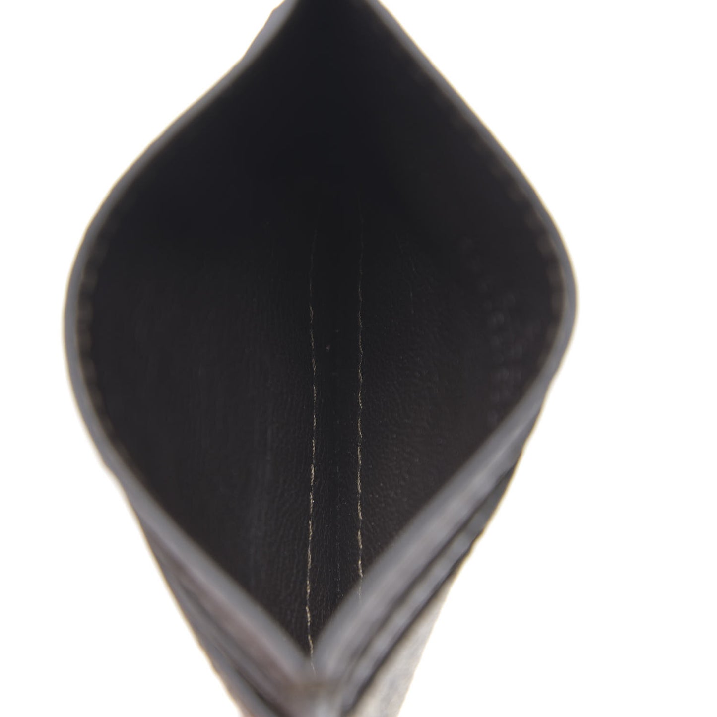 GG Supreme Monogram Ophidia Card Holder Brown