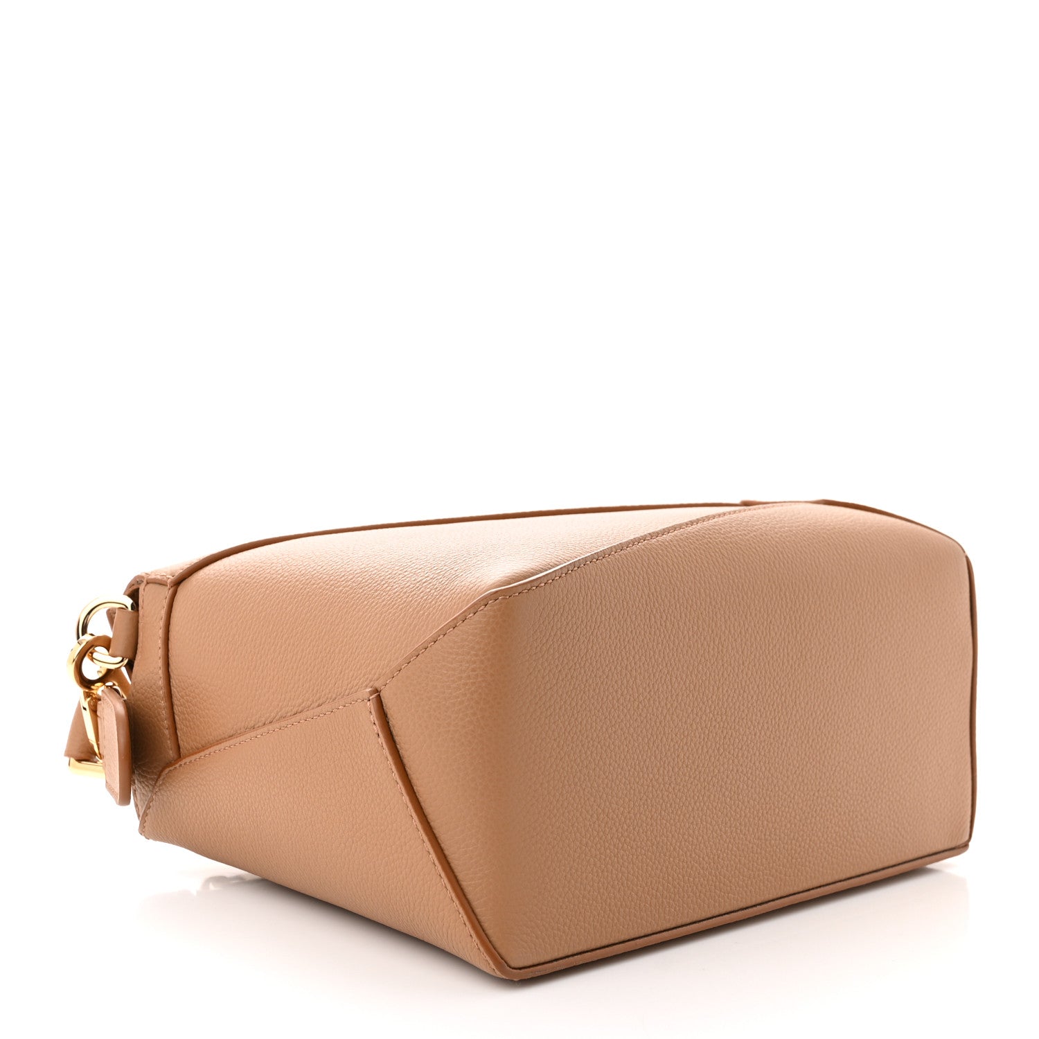 Loewe Soft Grained Small Puzzle Edge Bag Toffee 4 of 9
