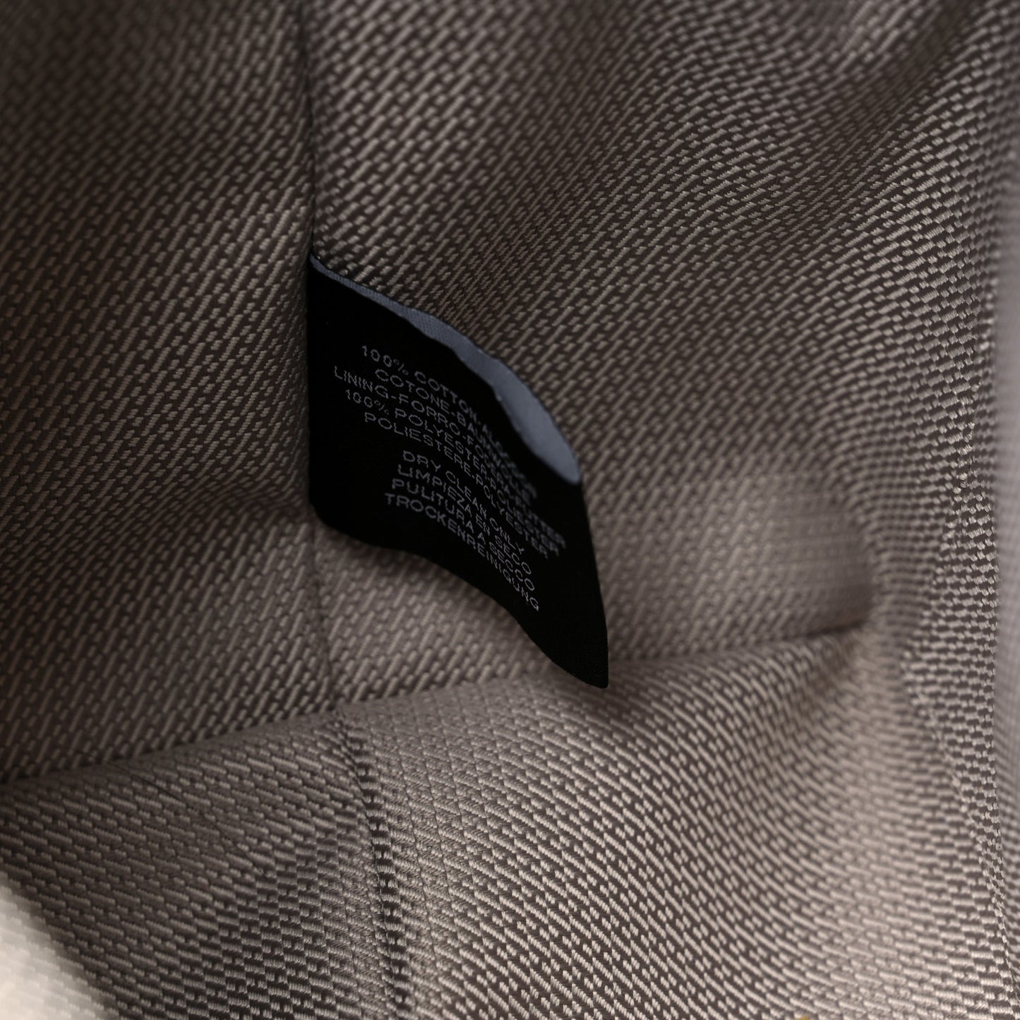 Canvas Large Bride-A-Brac Pouch Jaune Citron