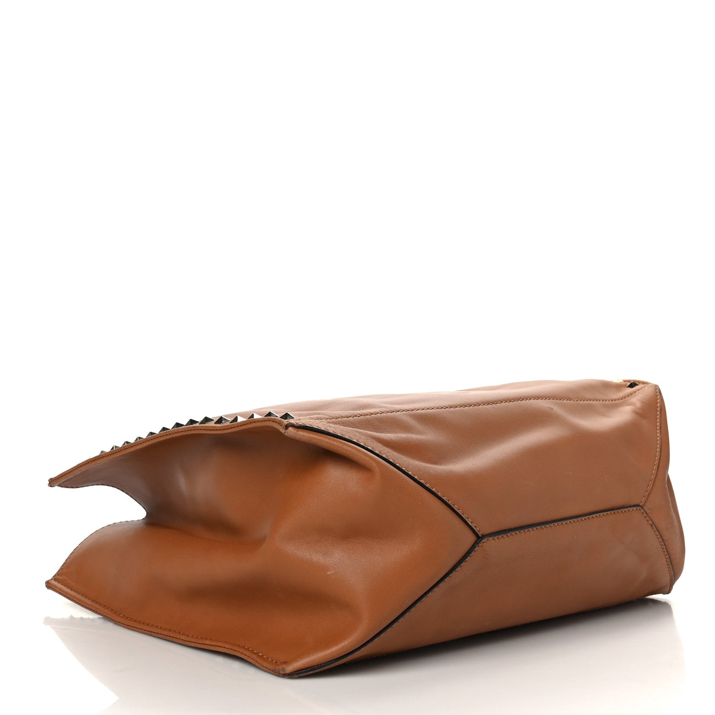 Nappa Medium Rockstud Soft Tote Light Cuir