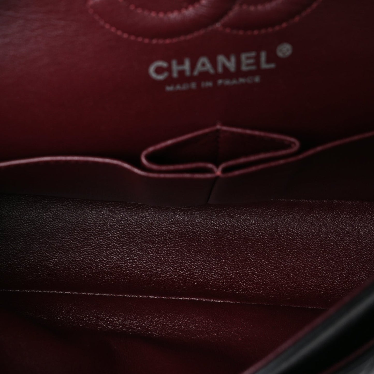 Lambskin Quilted Small Double Flap  Black