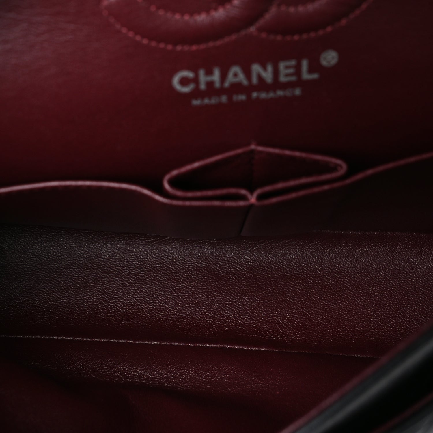 Chanel Lambskin Quilted Small Double Flap  Black 6 of 10