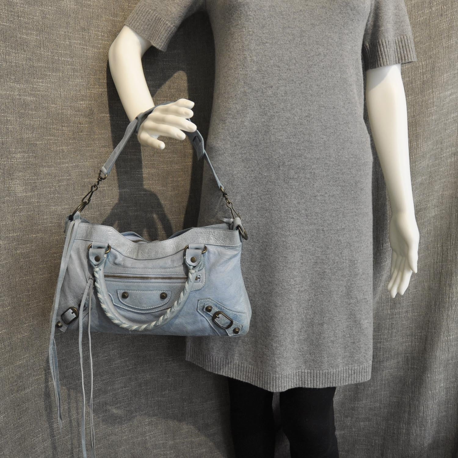 Balenciaga Chevre First Sky Blue 3 of 11