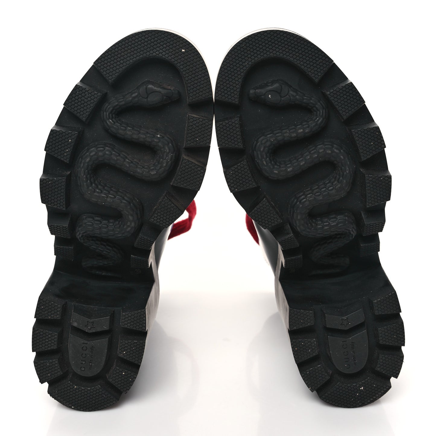 Magnum Calfskin Pearl Lace Up Combat Ankle Boots 39 Black