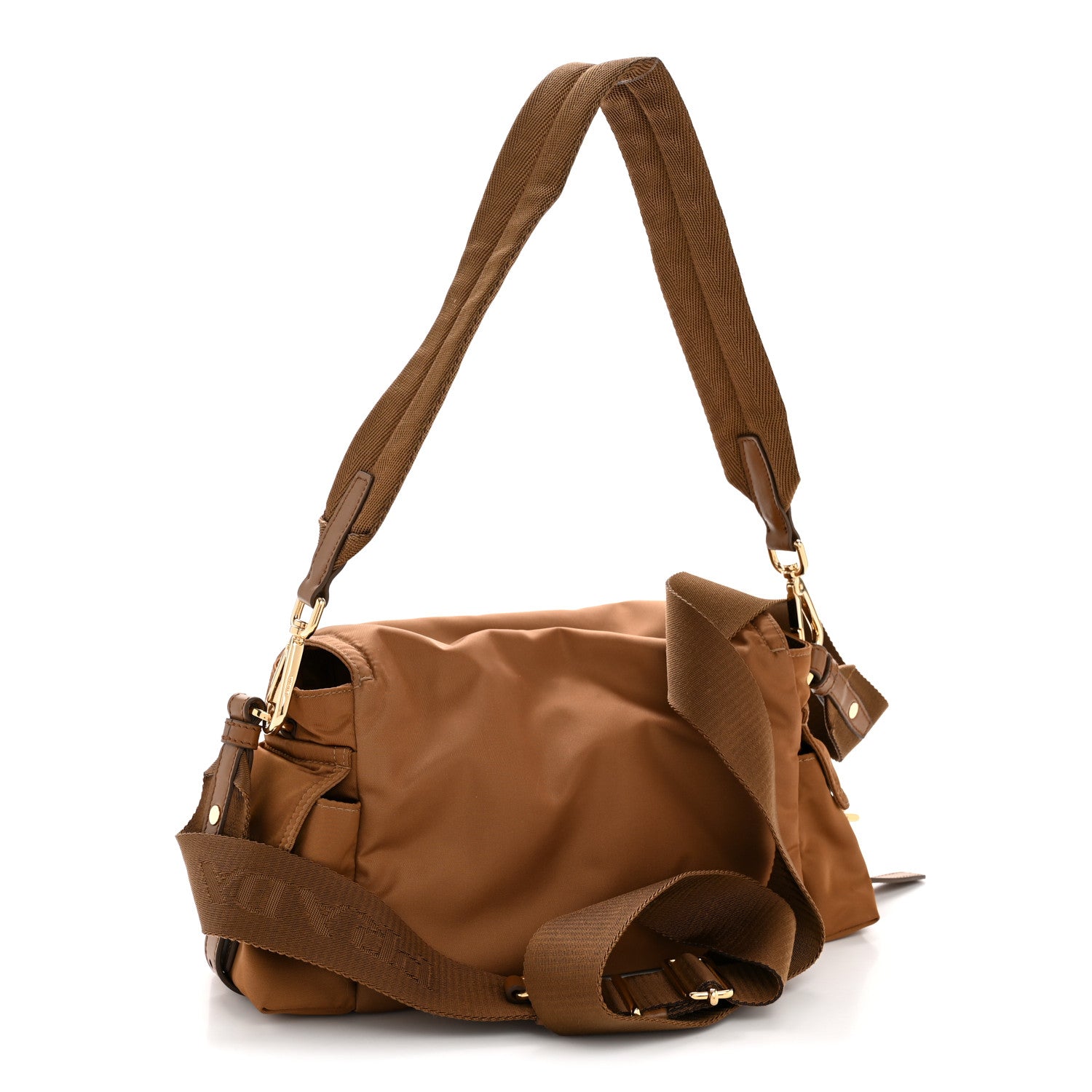 Prada Re-Nylon Medium Explore Shoulder Bag Camel 3 of 11