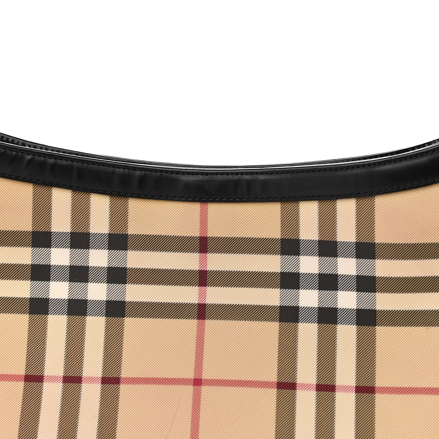 Vintage Check Shoulder Bag Black