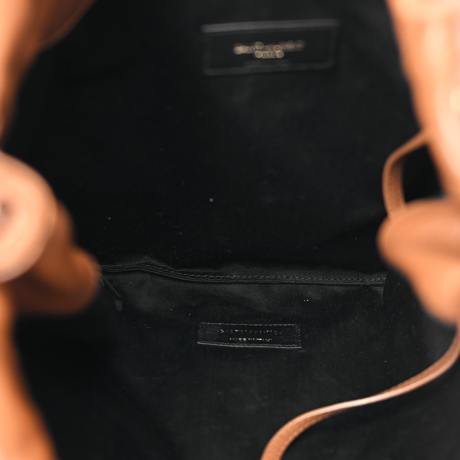 Saint Laurent Lambskin Matelasse Monogram Large Jamie 4.3 Pochon Light Fox 5 of 10