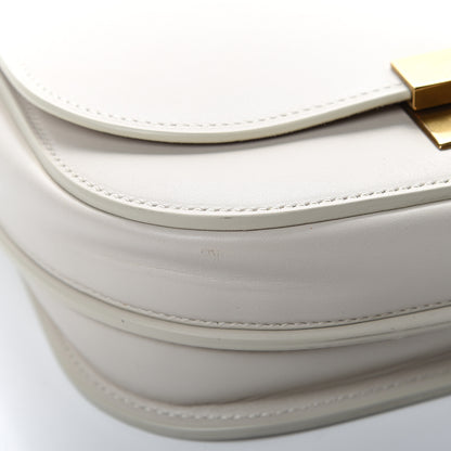 Saint Laurent Calfskin Betty Messenger White 10 of 13