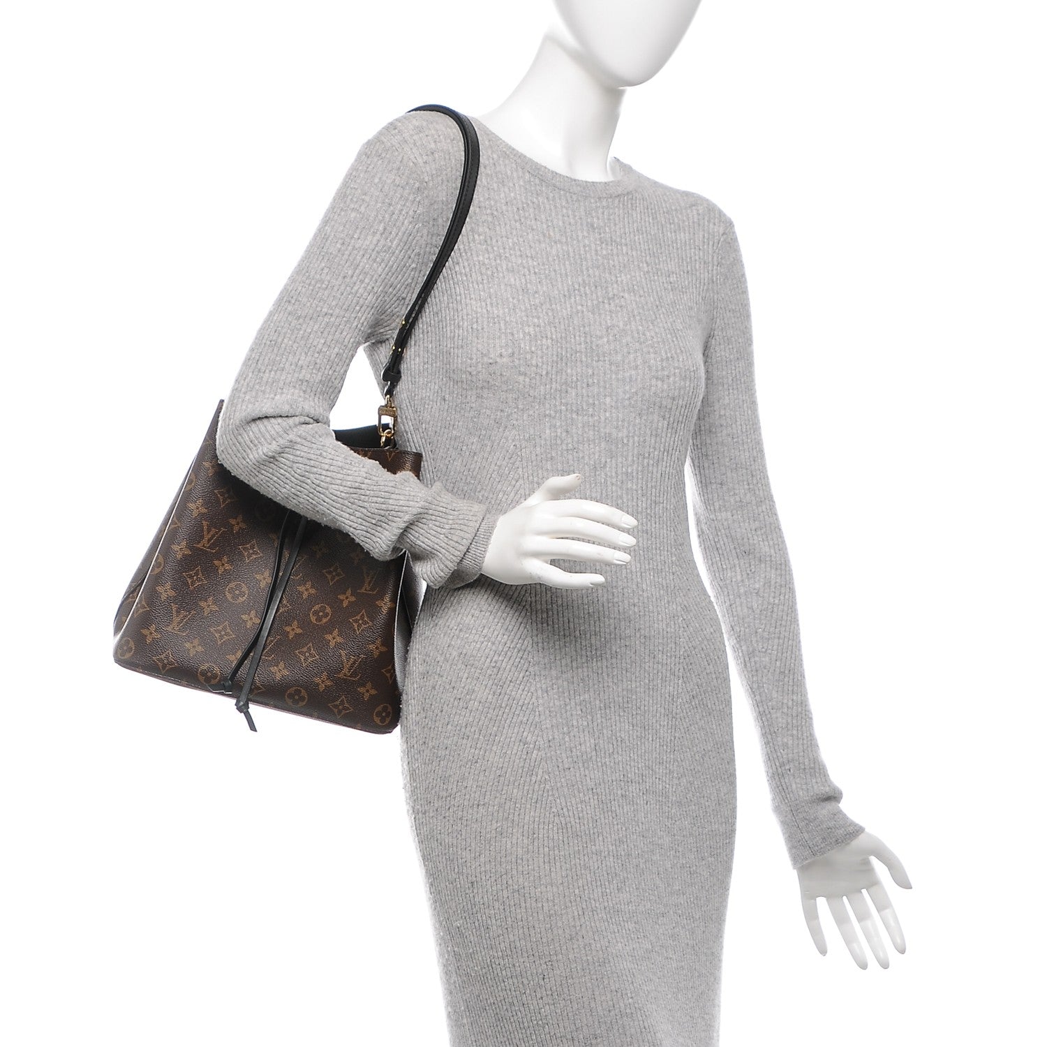 Louis Vuitton Monogram Neonoe MM Black 2 of 6