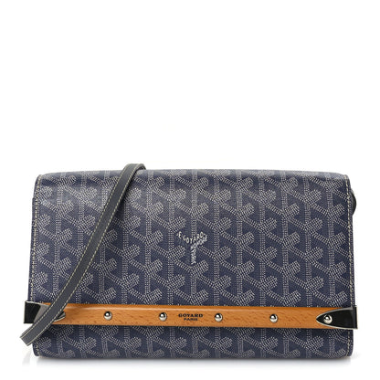Goyard ine Monte Carlo Bois Clutch With Strap Gray 1 of 16