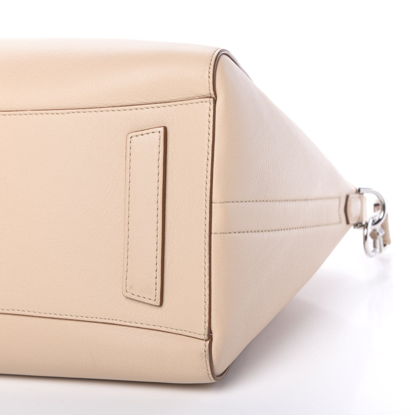 Calfskin Plexiglass Medium Antigona Light Beige