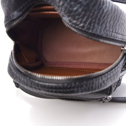 MCM Visetos Studded X-Mini Bebe Boo Backpack Black 5 of 13