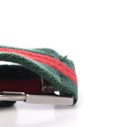 Gucci Monogram Web Belt Bag Dark Brown 12 of 14