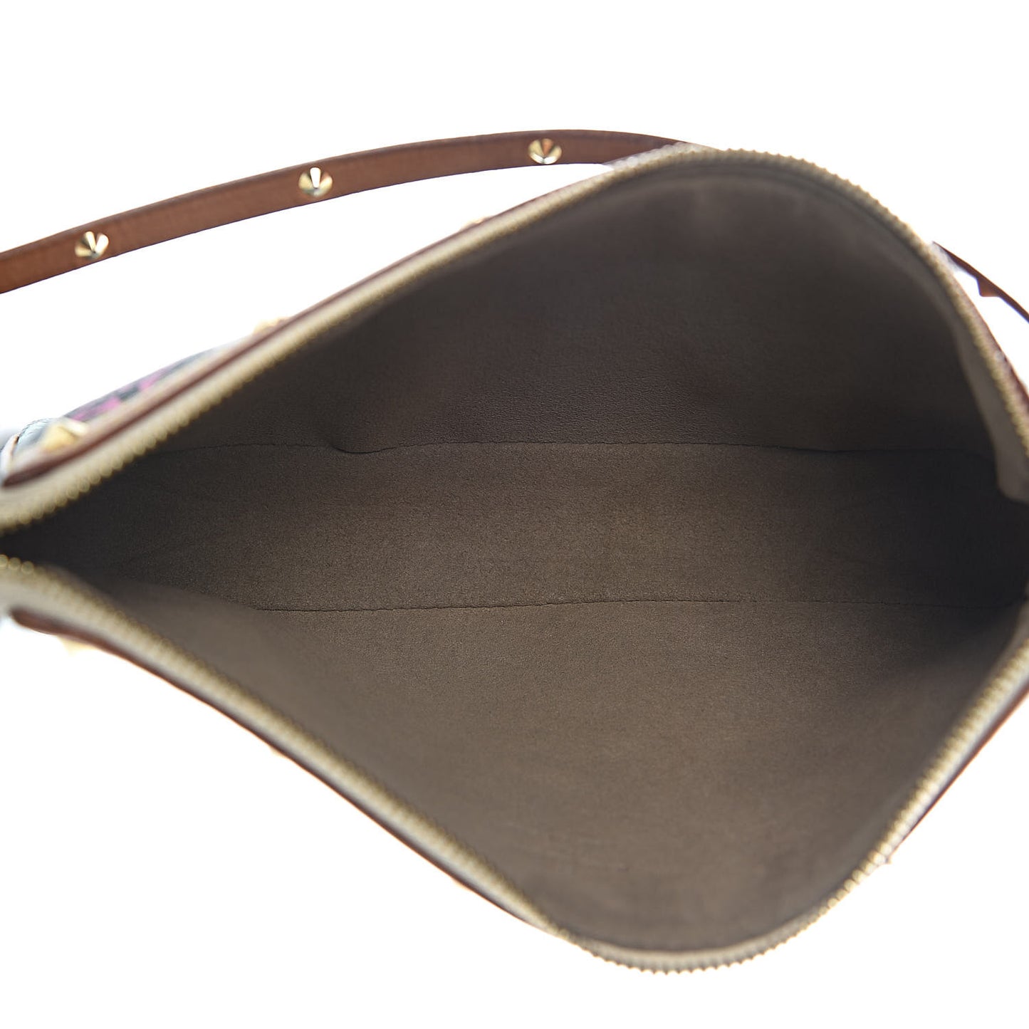 Monogram Multicolor Pochette Accessories Black