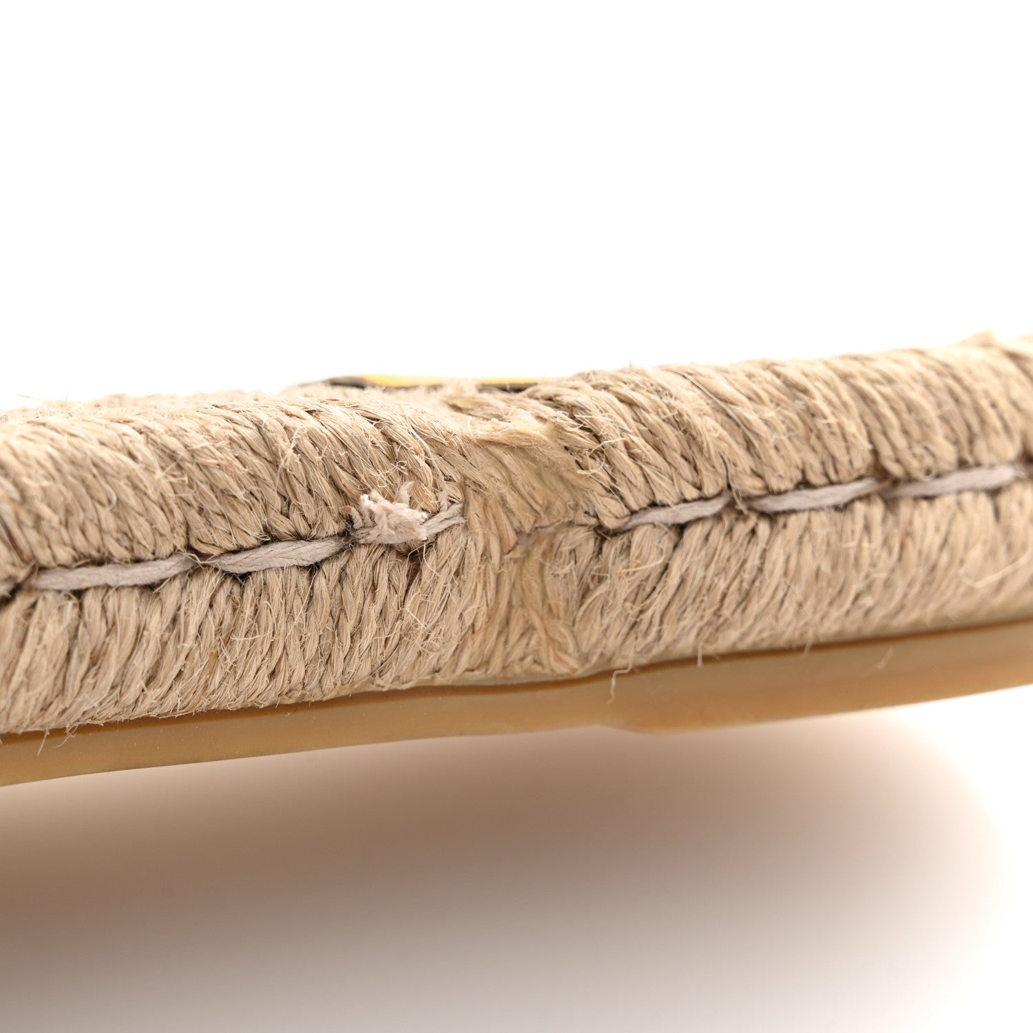 Gucci Metallic Nappa Matelasse GG Marmont Espadrille Slide Sandals 36.5 Oro 11 of 11