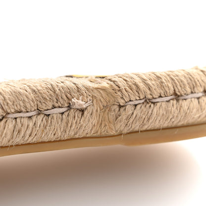 Gucci Metallic Nappa Matelasse GG Marmont Espadrille Slide Sandals 36.5 Oro 11 of 11