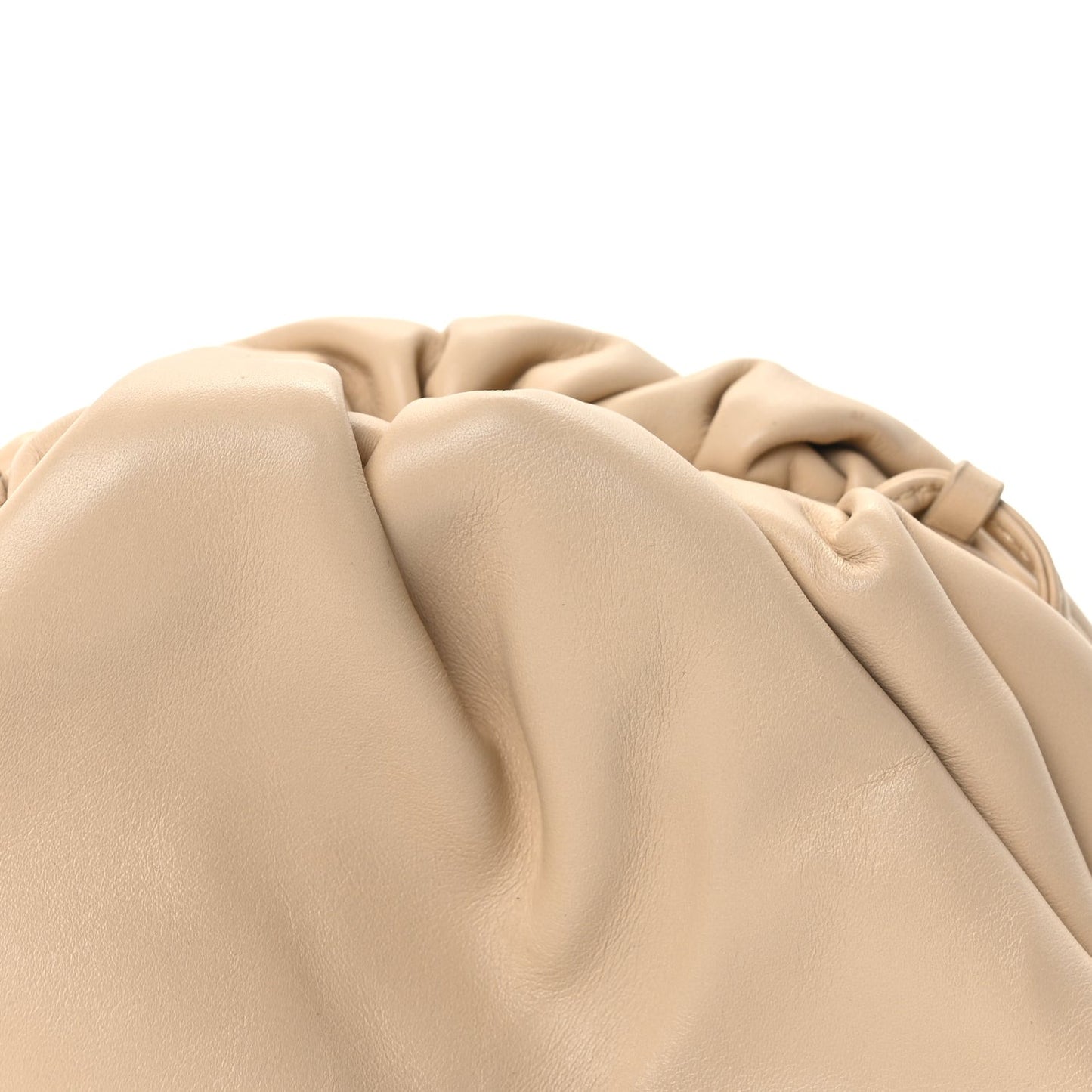 Butter Calfskin The Mini Pouch  Porridge