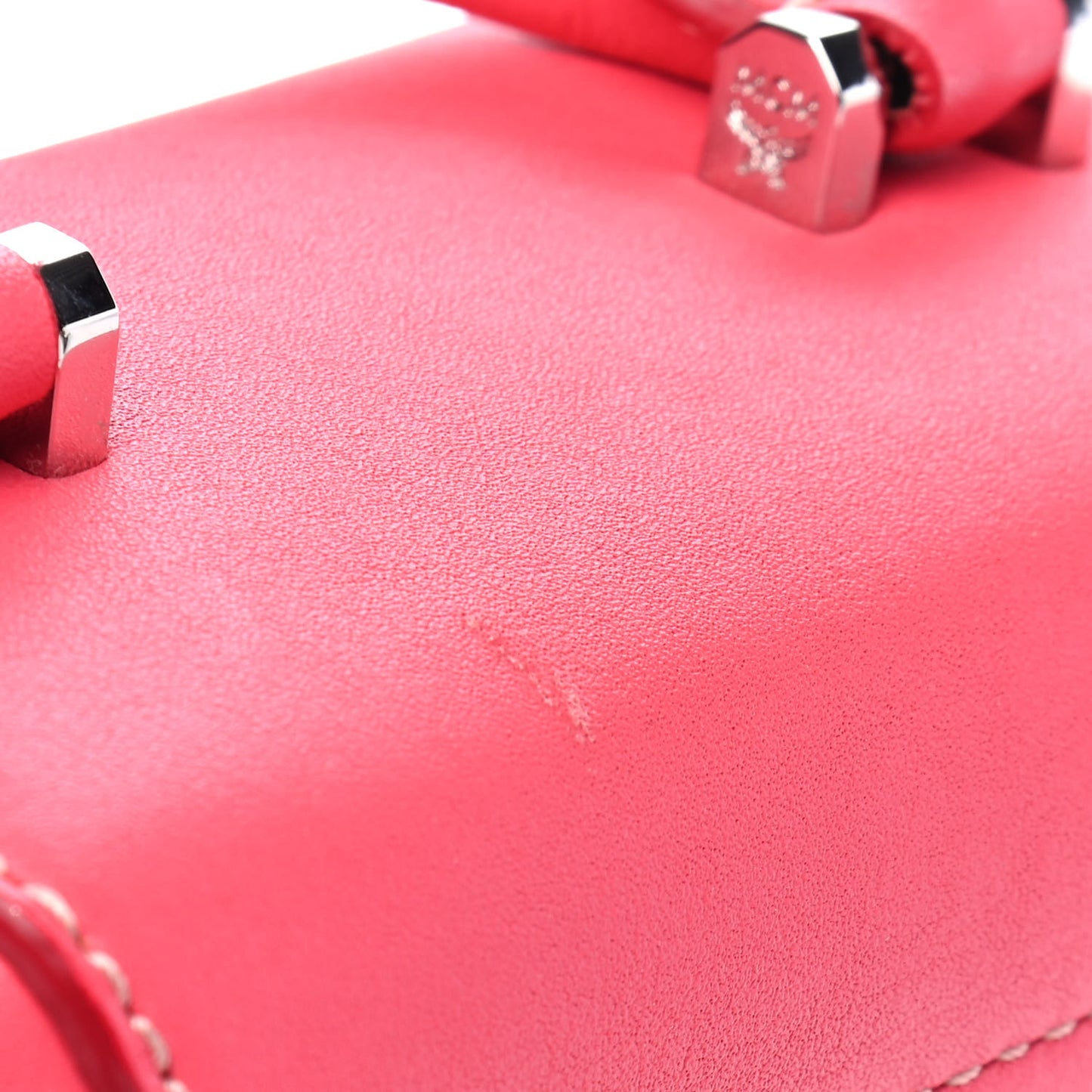 Transparent Mini Berlin Crossbody Teaberry