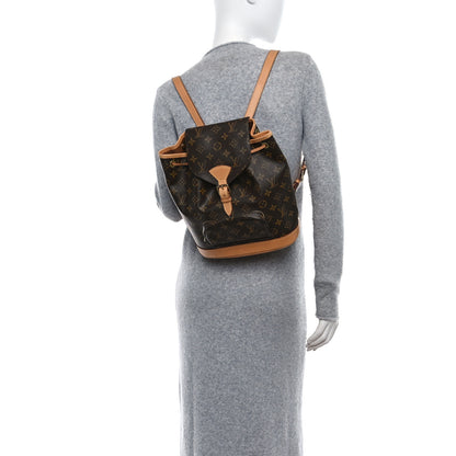 Louis Vuitton Monogram Montsouris MM Backpack 2 of 11