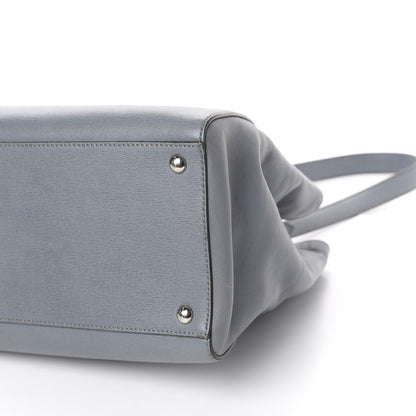 Fendi Vitello Elite Regular 2Jours Tote Grigio 19 of 19