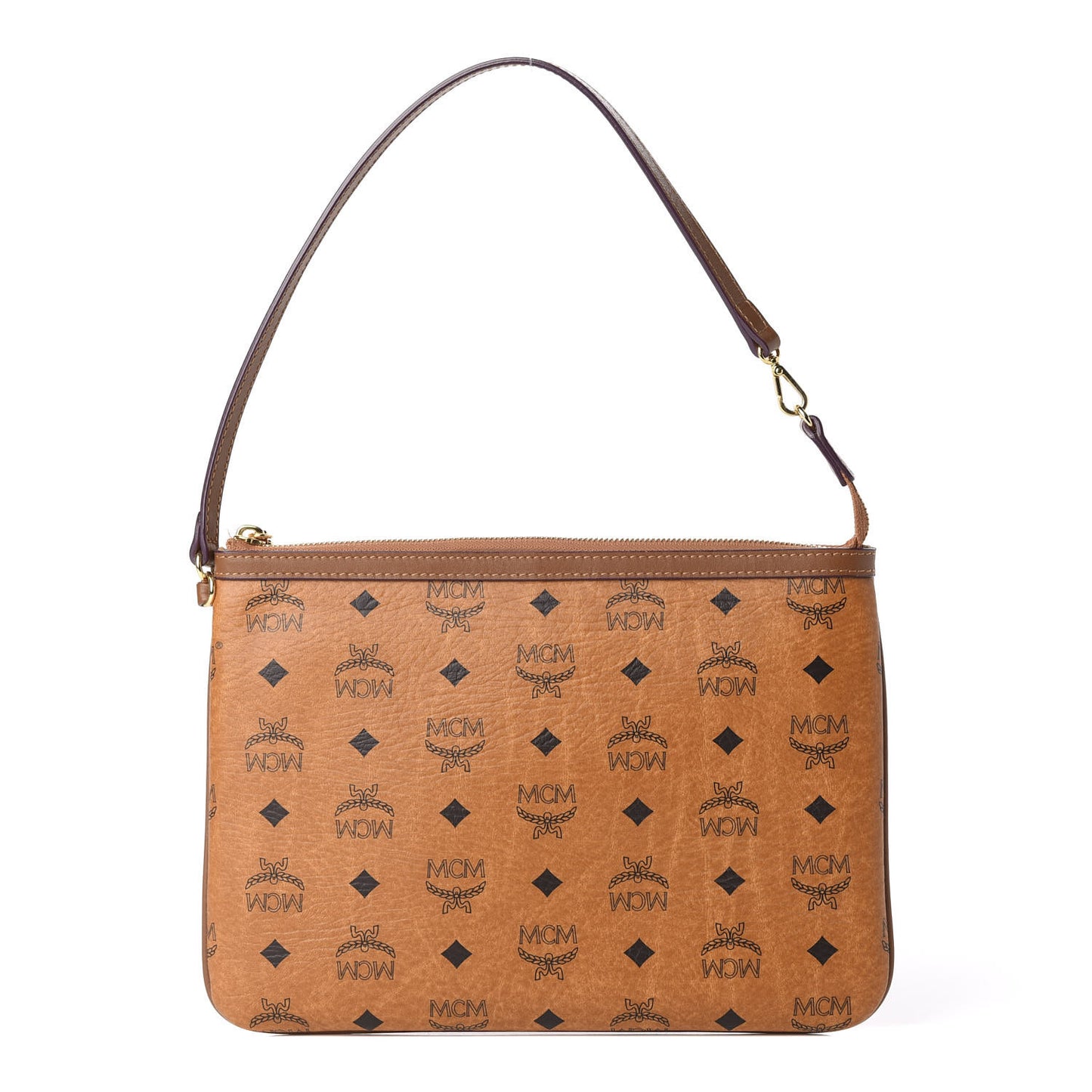 Visetos Liz Shopper Tote Pouch Cognac