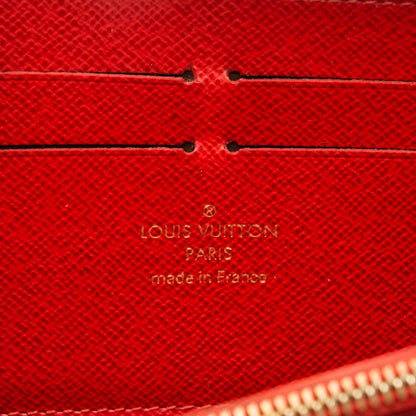 Louis Vuitton Mon Monogram Zippy Wallet Vert Clair Rouge 6 of 7