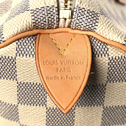 Louis Vuitton Damier Azur Speedy 30 5 of 8