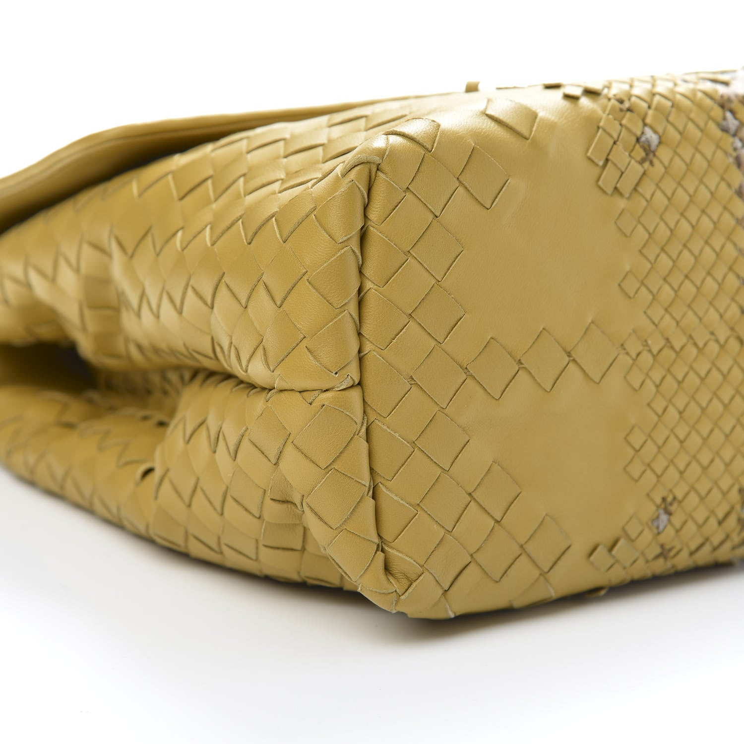 Bottega Veneta Nappa Ayers Intrecciato Top Handle Bag Moutarde 9 of 12