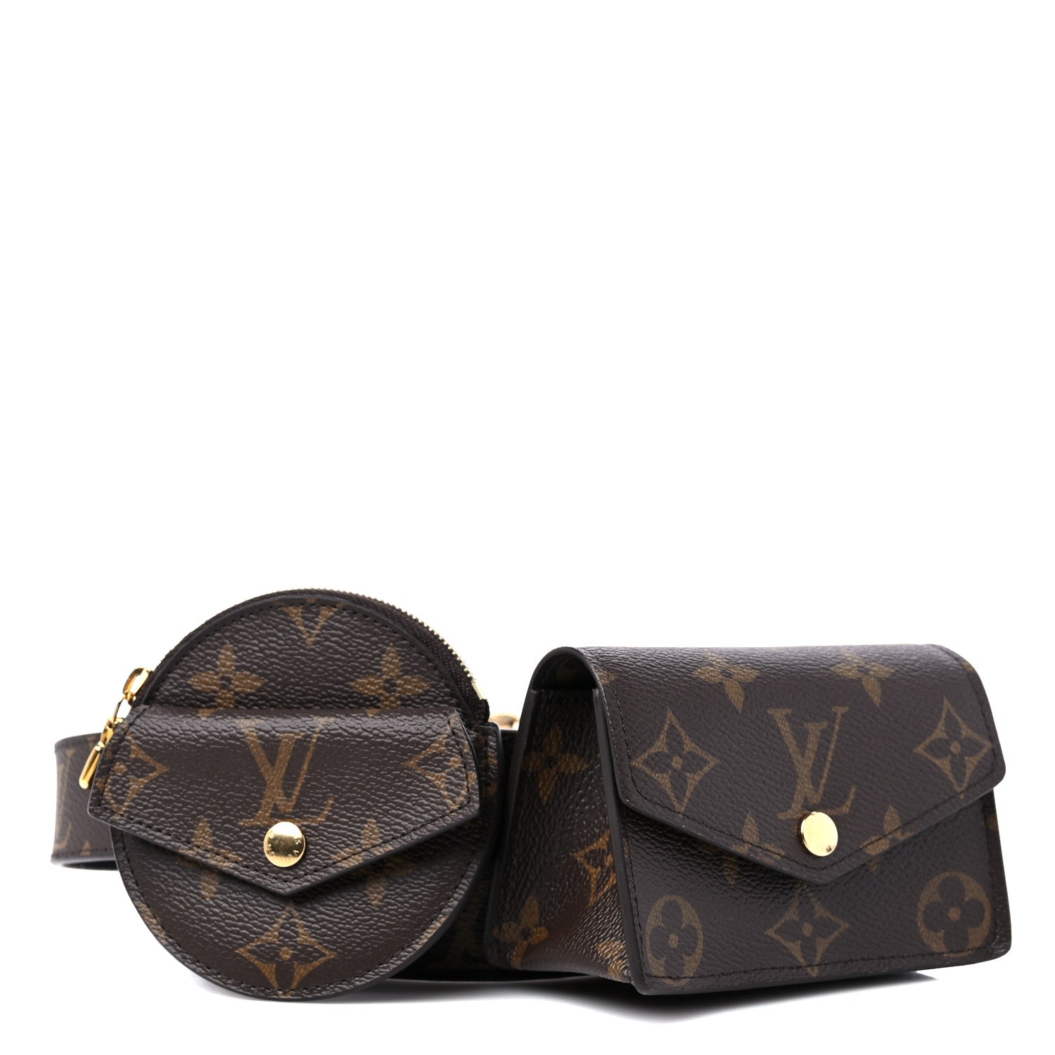 Louis Vuitton Monogram 30mm Daily Multi Pocket Belt 80 32 3 of 11