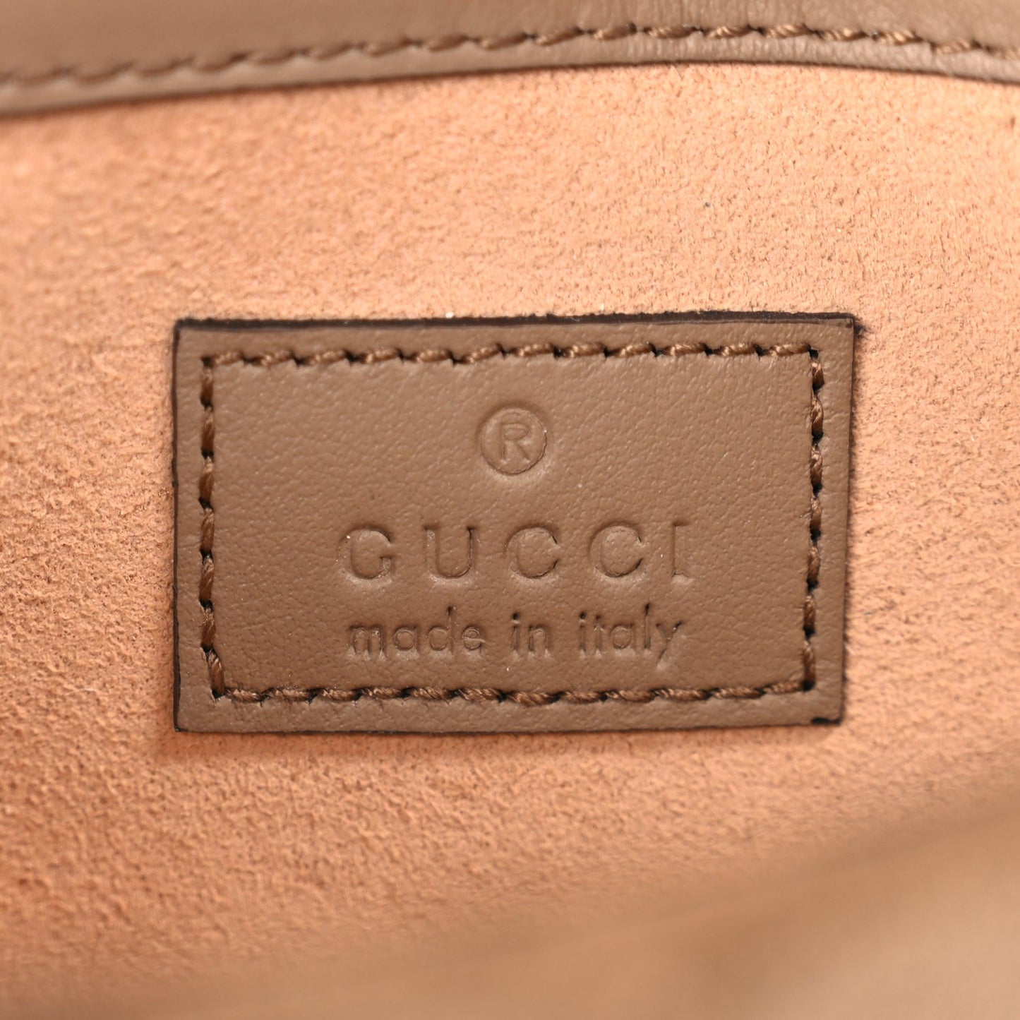 GG Supreme Monogram Super Mini Dionysus Shoulder Bag Taupe