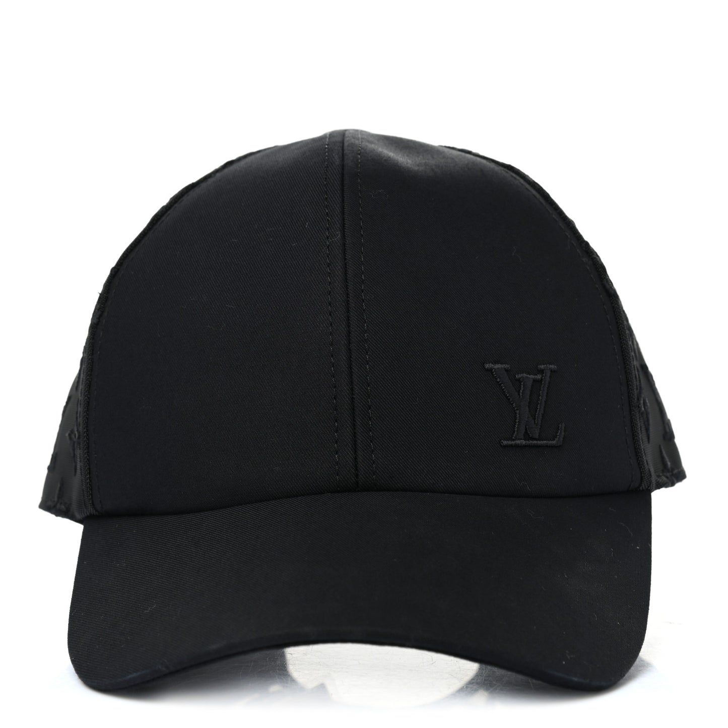 Monogram Mesh Cotton Cap M Black