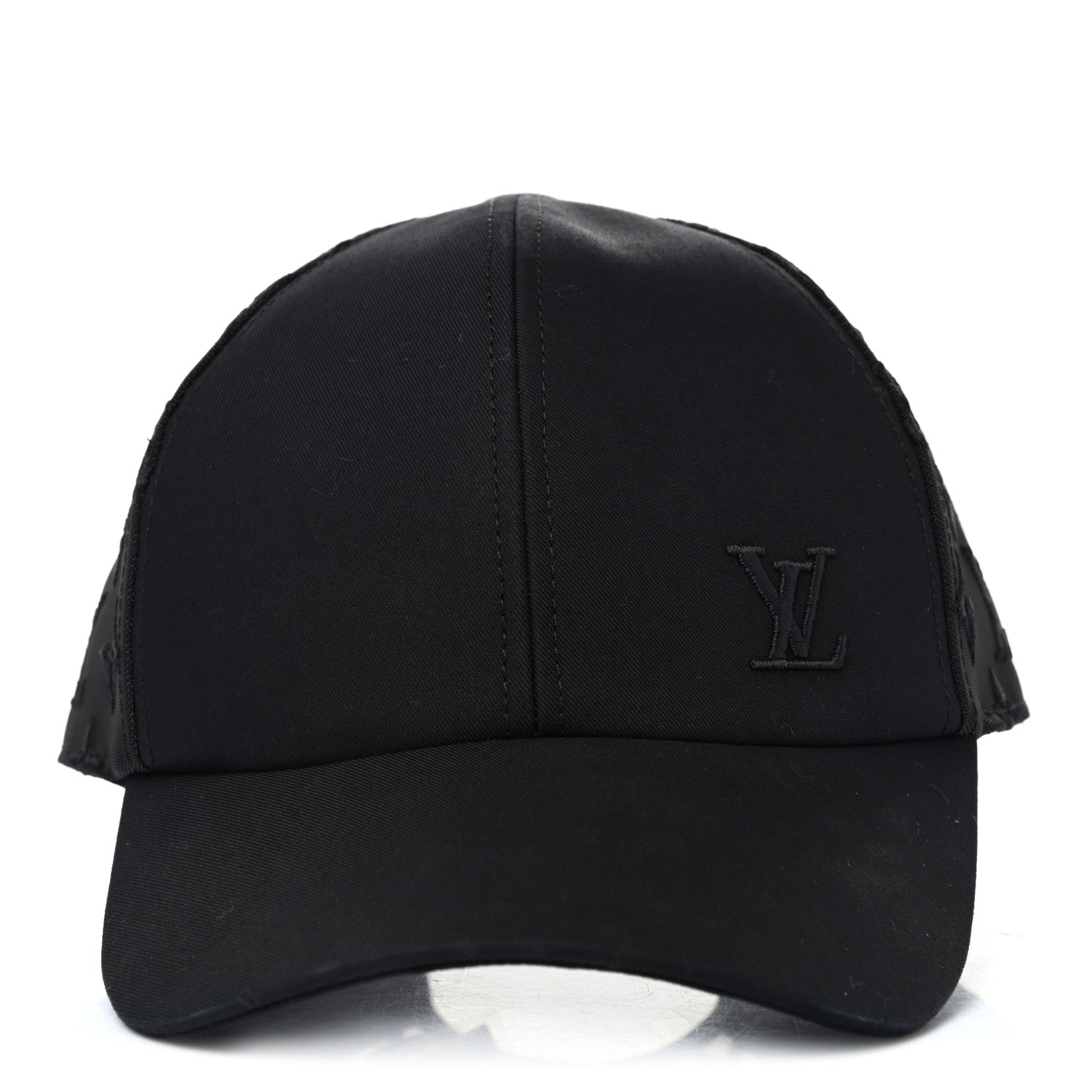 Louis Vuitton Monogram Mesh Cotton Cap M Black 3 of 10