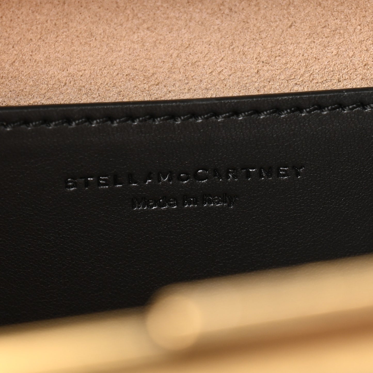 Eco Alter Nappa Small Chunky Chain Bag Black