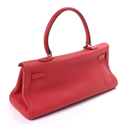Hermes Clemence Shoulder Kelly 40  Bougainvillea 2 of 9