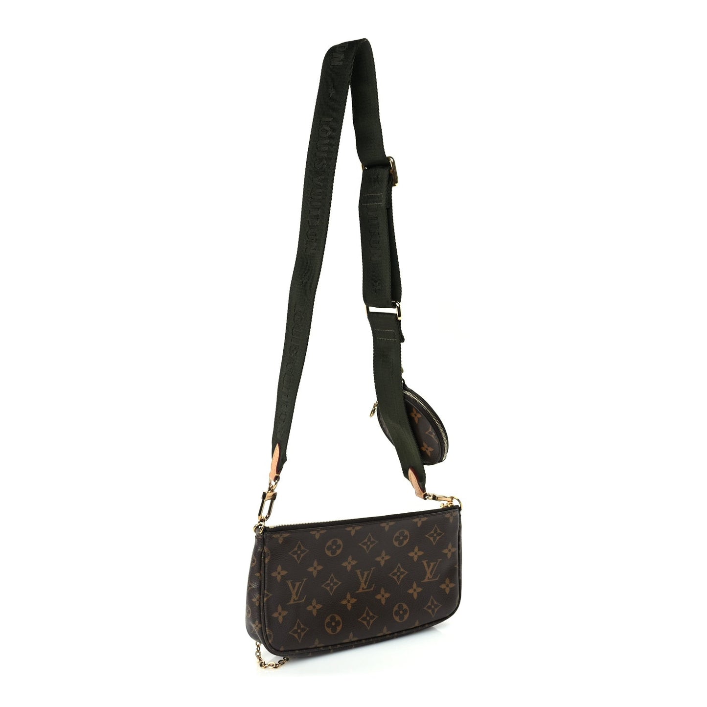 Monogram Multi Pochette Accessories Kaki