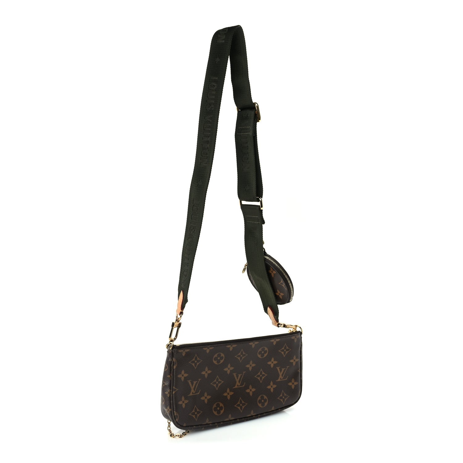 Louis Vuitton Monogram Multi Pochette Accessories Kaki 2 of 8