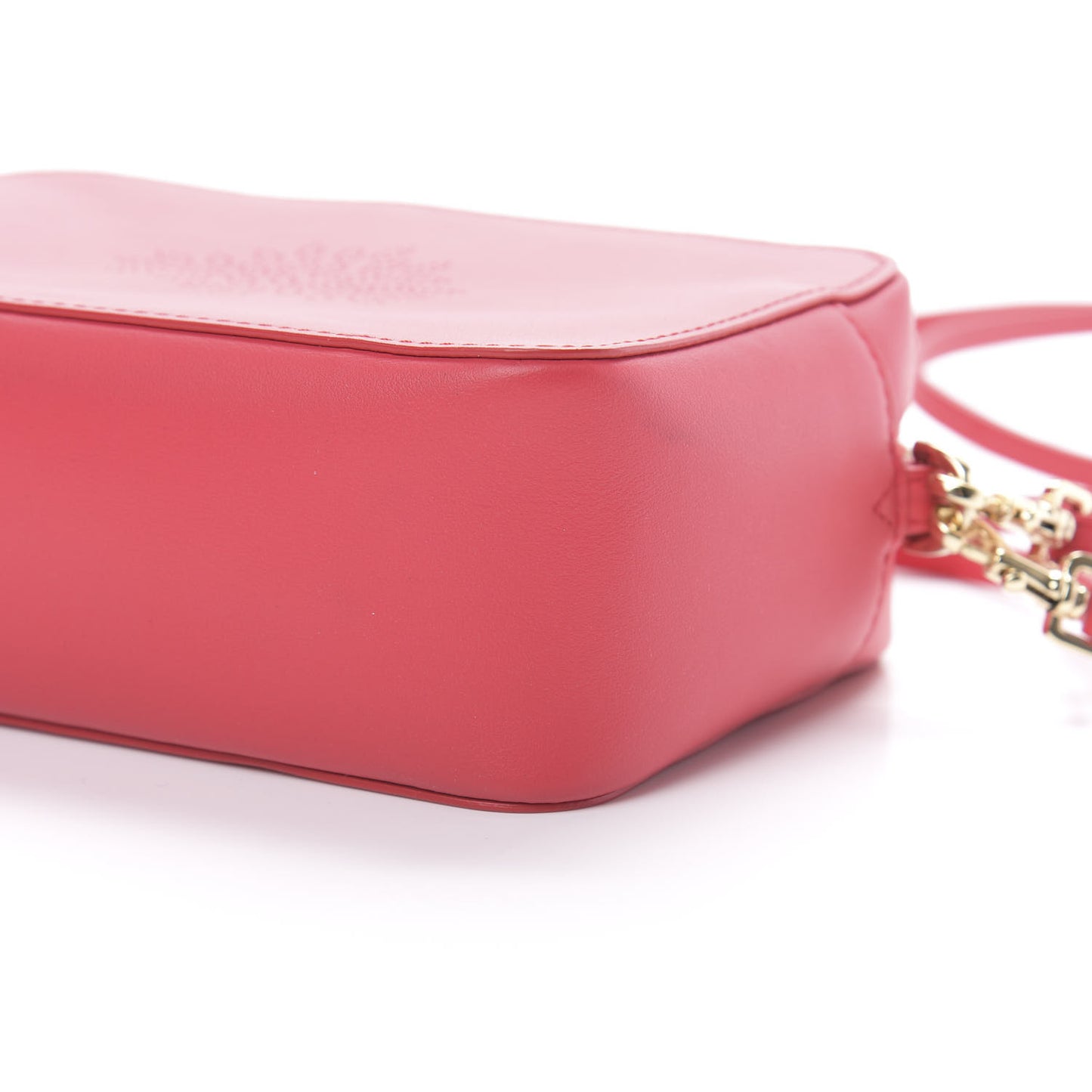 Calfskin Nappa Blossom Pochette With Strap Hibiscus