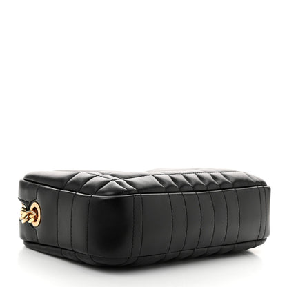 Burberry Calfskin Quilted Small Lola Camera Bag Black 4 of 7