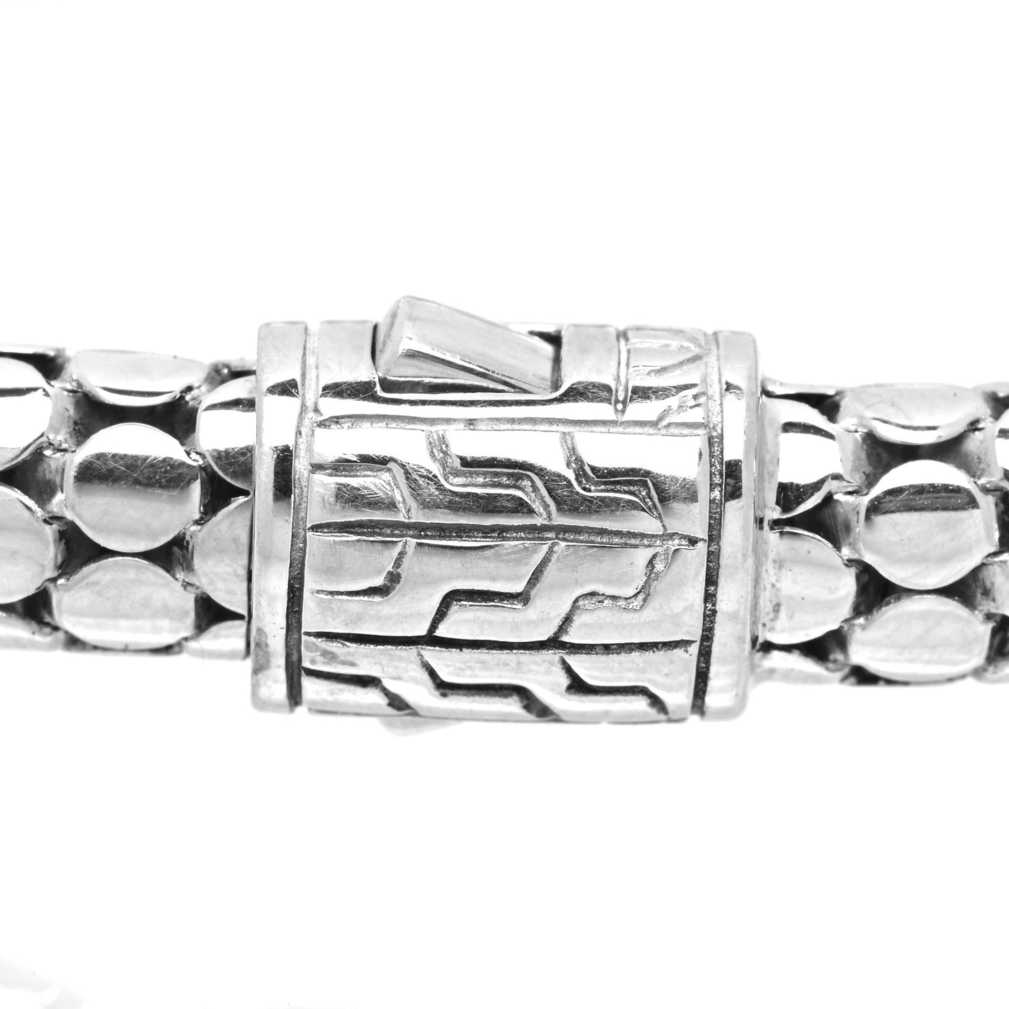 Sterling Silver 6.5mm Dot Bracelet