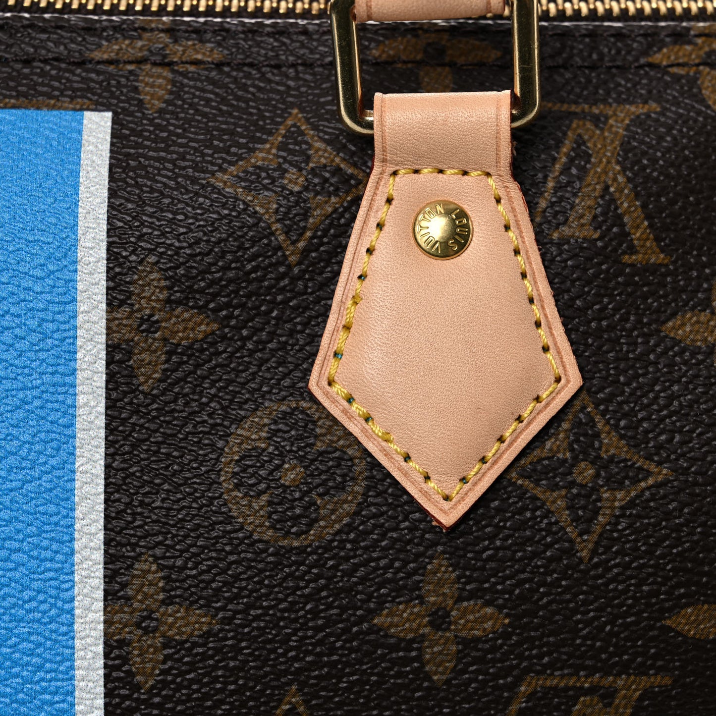 Monogram My LV Heritage Speedy 40 Blue White