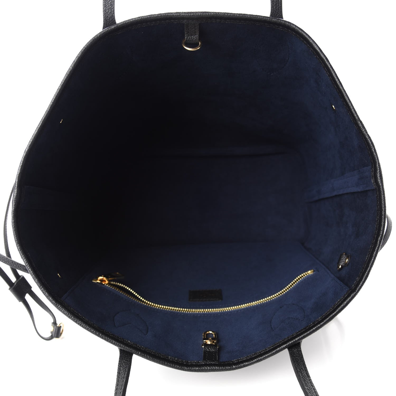 Louis Vuitton Empreinte Monogram Giant Neverfull MM Black 5 of 10