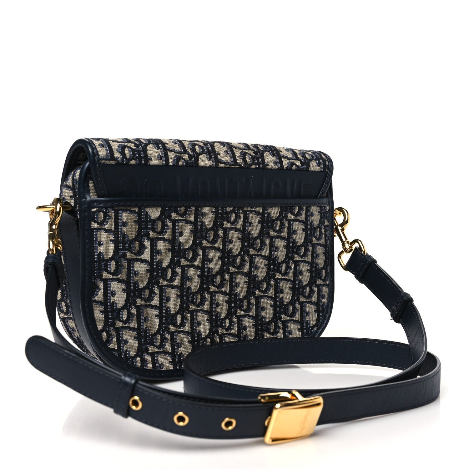 Christian Dior Oblique Medium Bobby Flap Blue 3 of 7