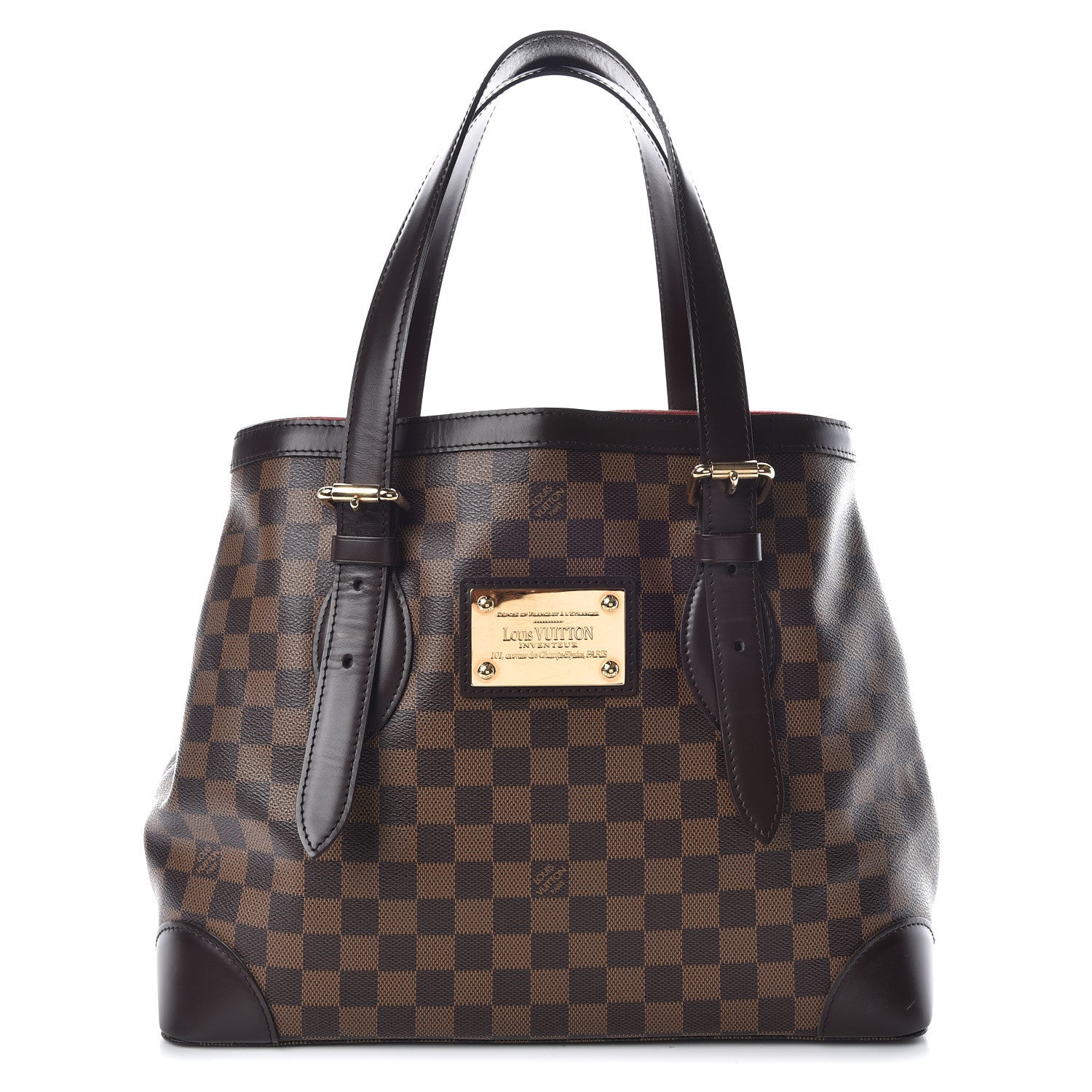 Louis Vuitton Damier Ebene Hampstead MM 1 of 17