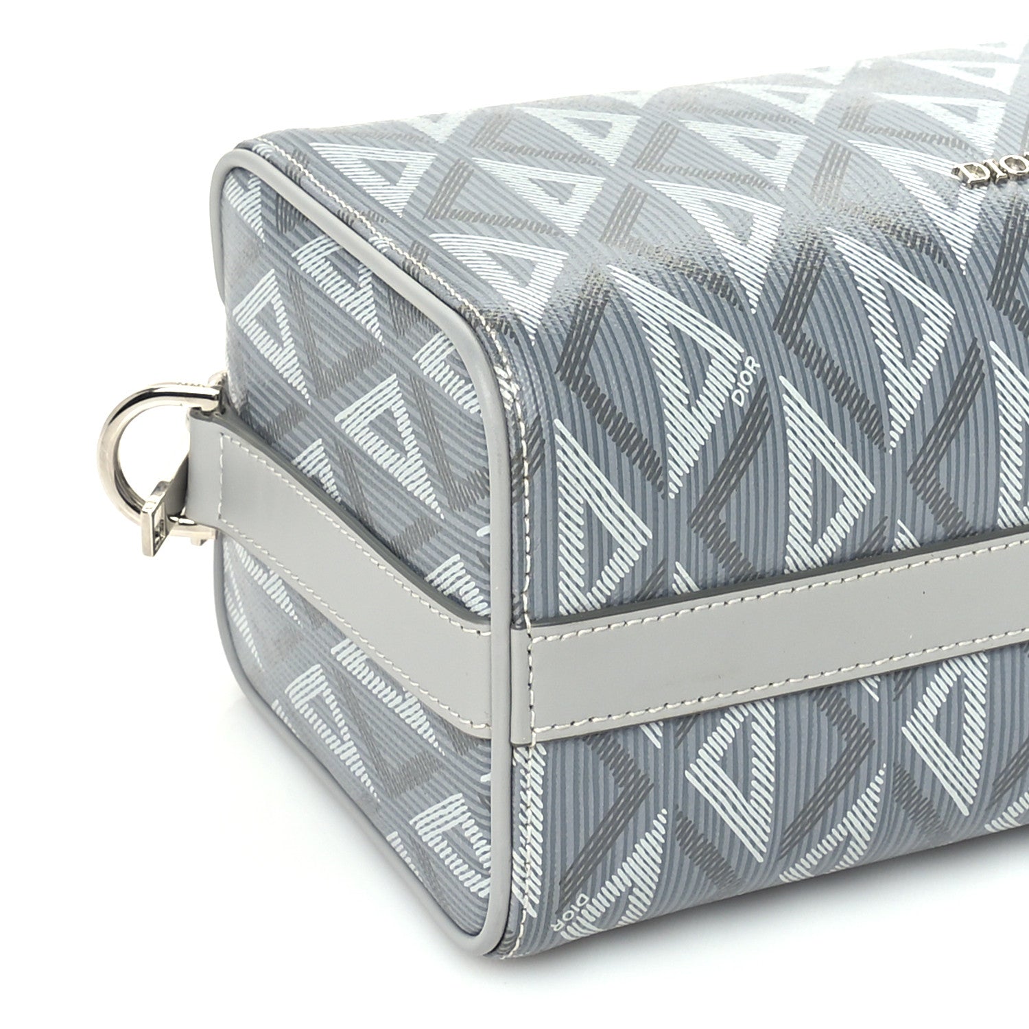 Christian Dior Coated Canvas CD Diamond Lingot 22 Bag Gray 7 of 8
