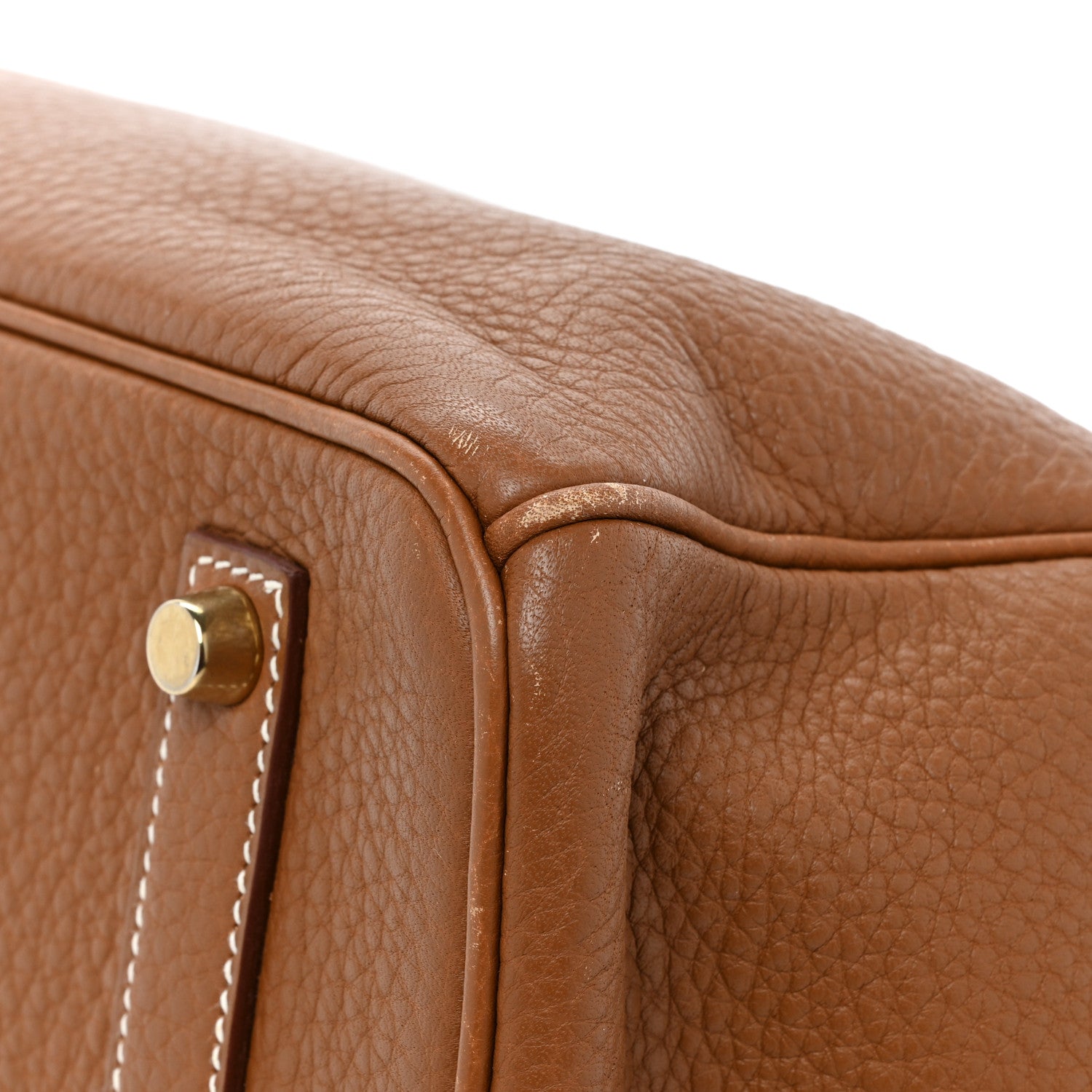 Hermes Taurillon Clemence Birkin 35 Gold 17 of 25