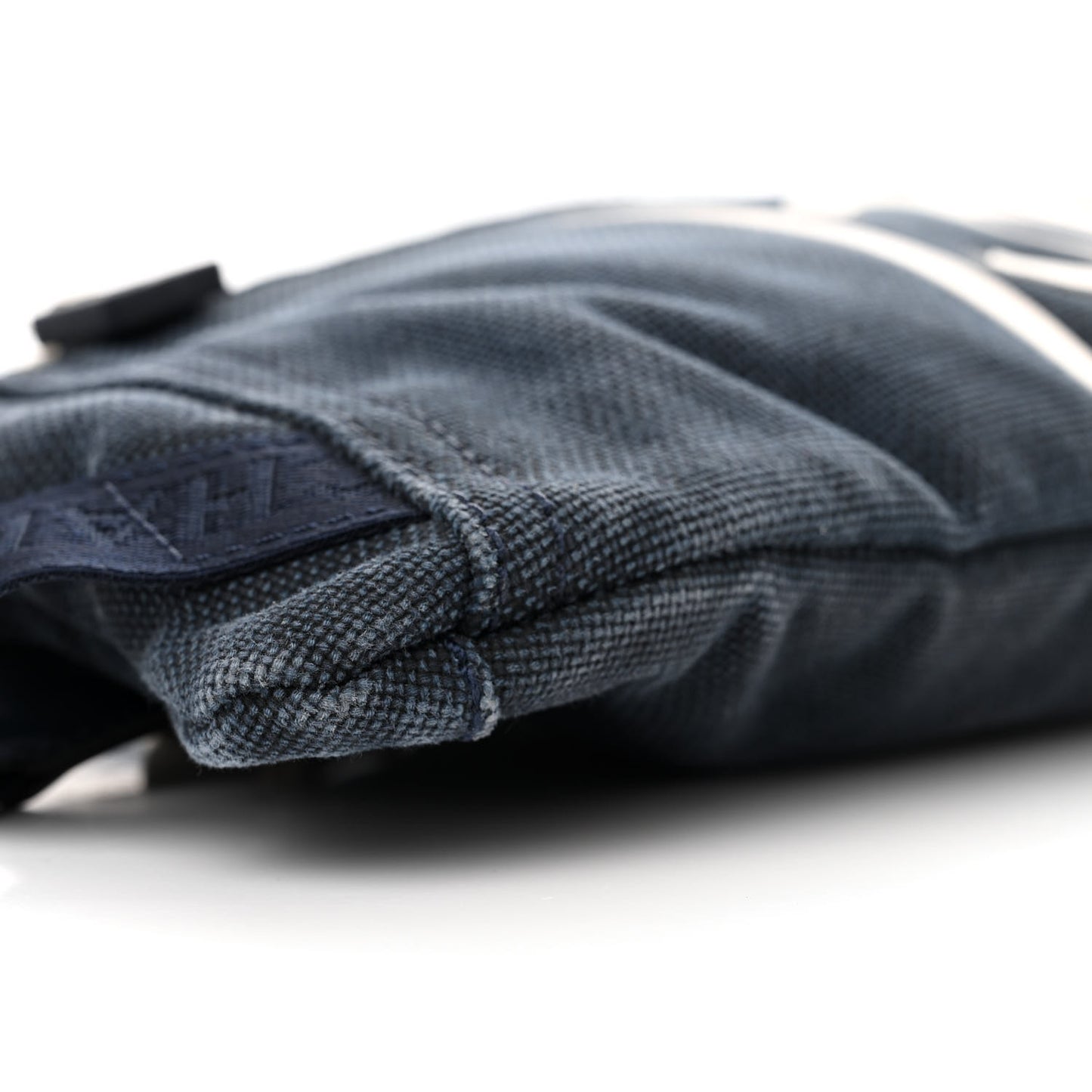 Canvas Sport Logo Waist Belt Bag Navy