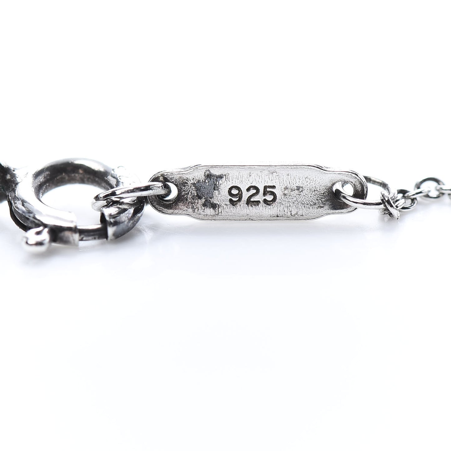 Sterling Silver 1837 Circle Pendant Necklace