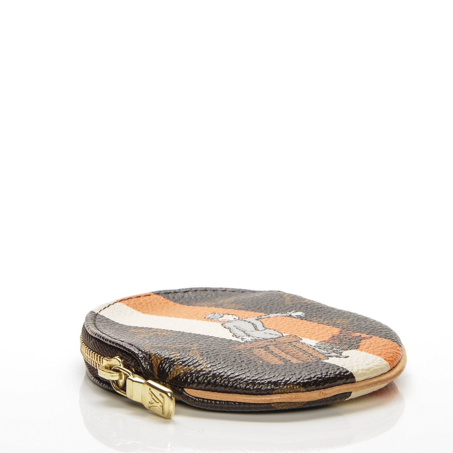 Louis Vuitton Monogram Groom Round Coin Purse 4 of 6